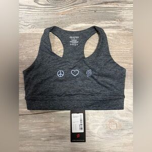 Peloton Heathered Strappy Bra